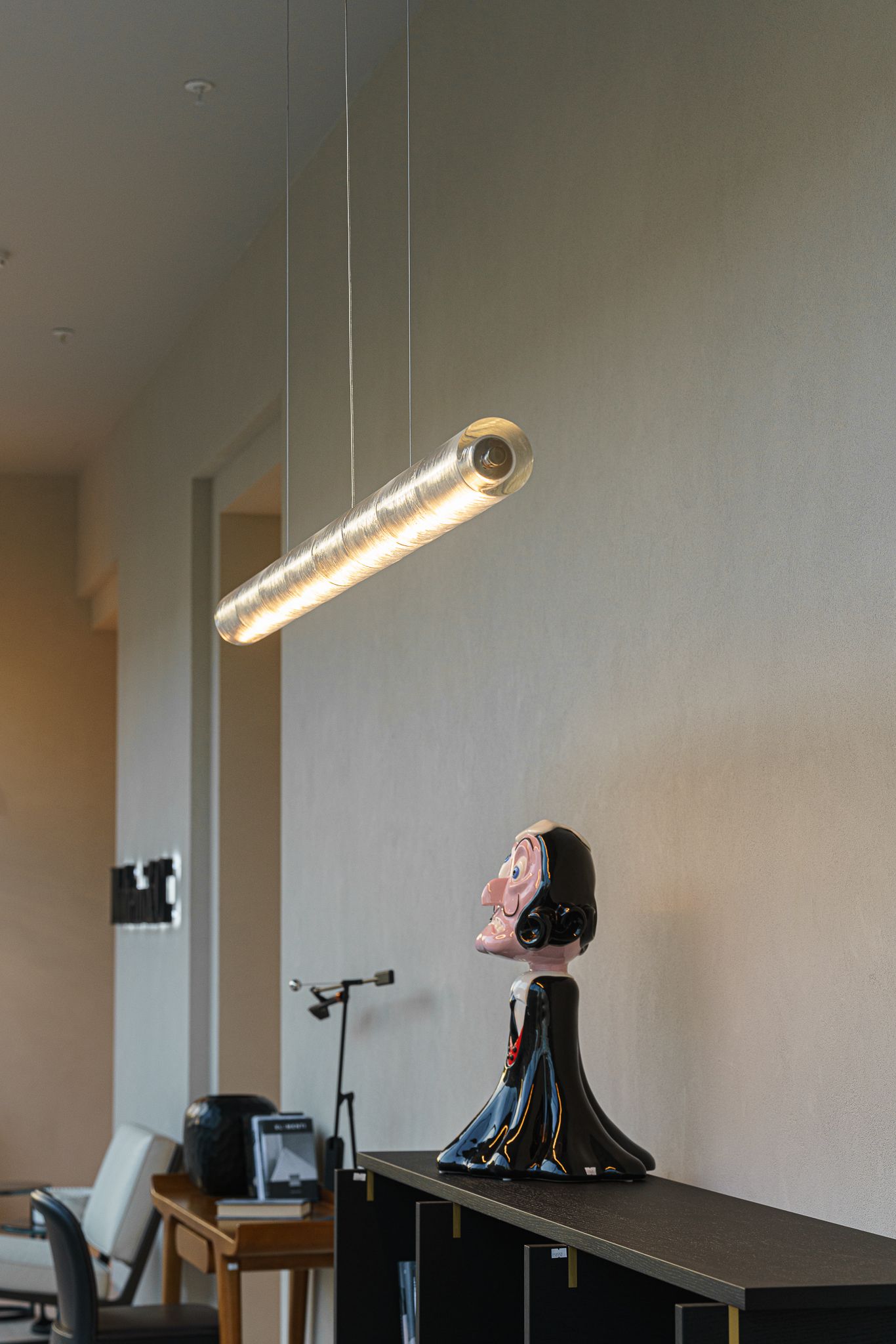 Flos Подвесной светильник Luce Orizzontale S1 от Flos — в интерьере