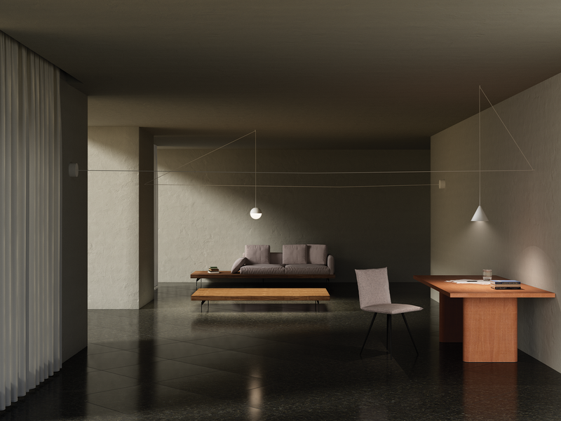 Flos Подвесной светильник String Light от Flos — в интерьере