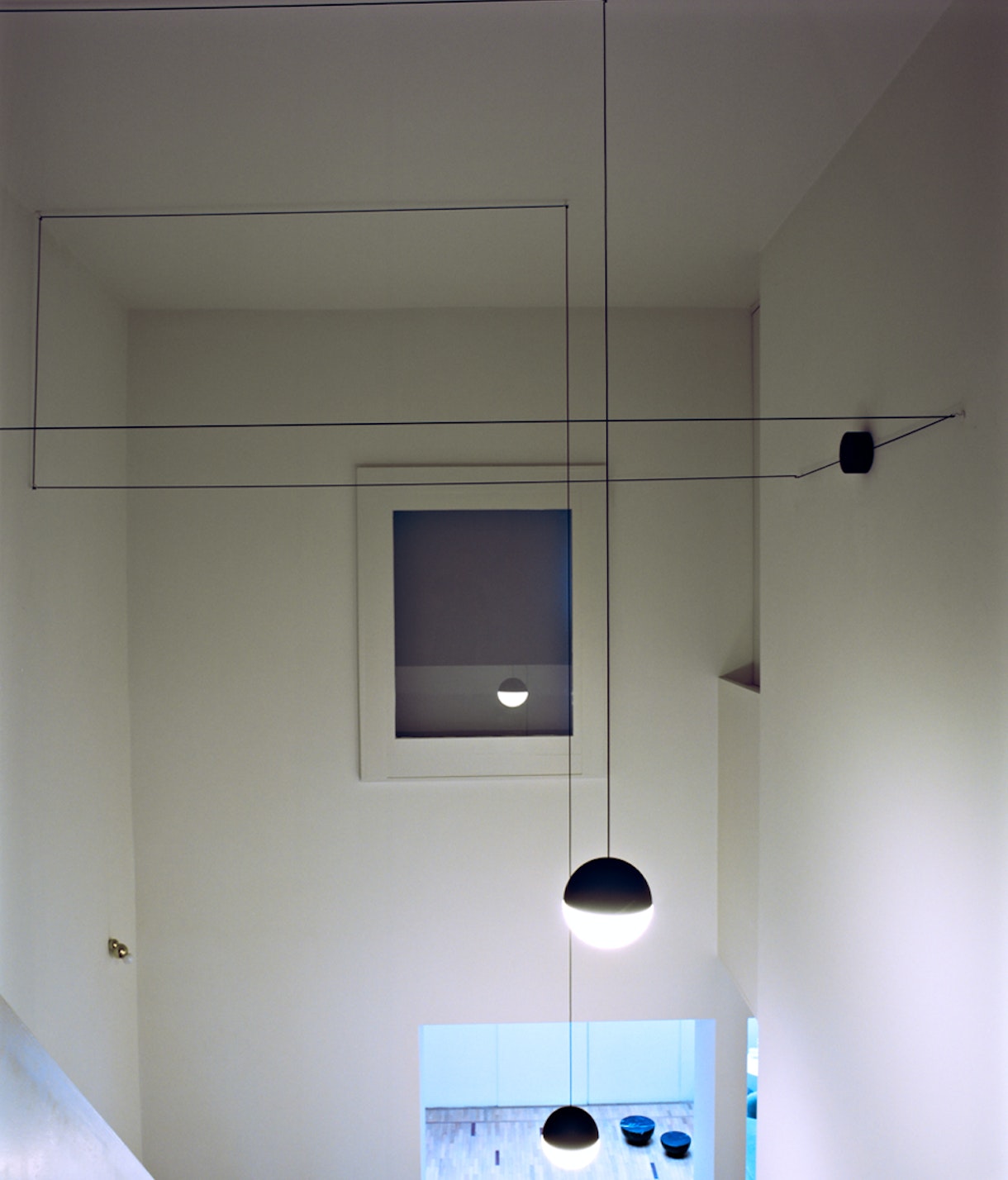 Flos Подвесной светильник String Light от Flos — в интерьере