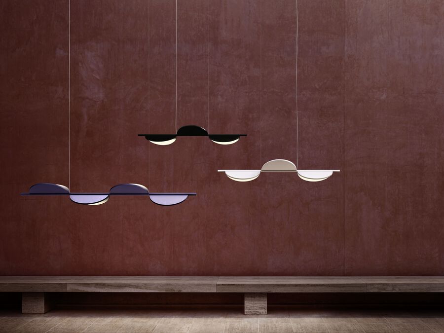 Flos Подвесной светильник Almendra Linear от Flos — в интерьере