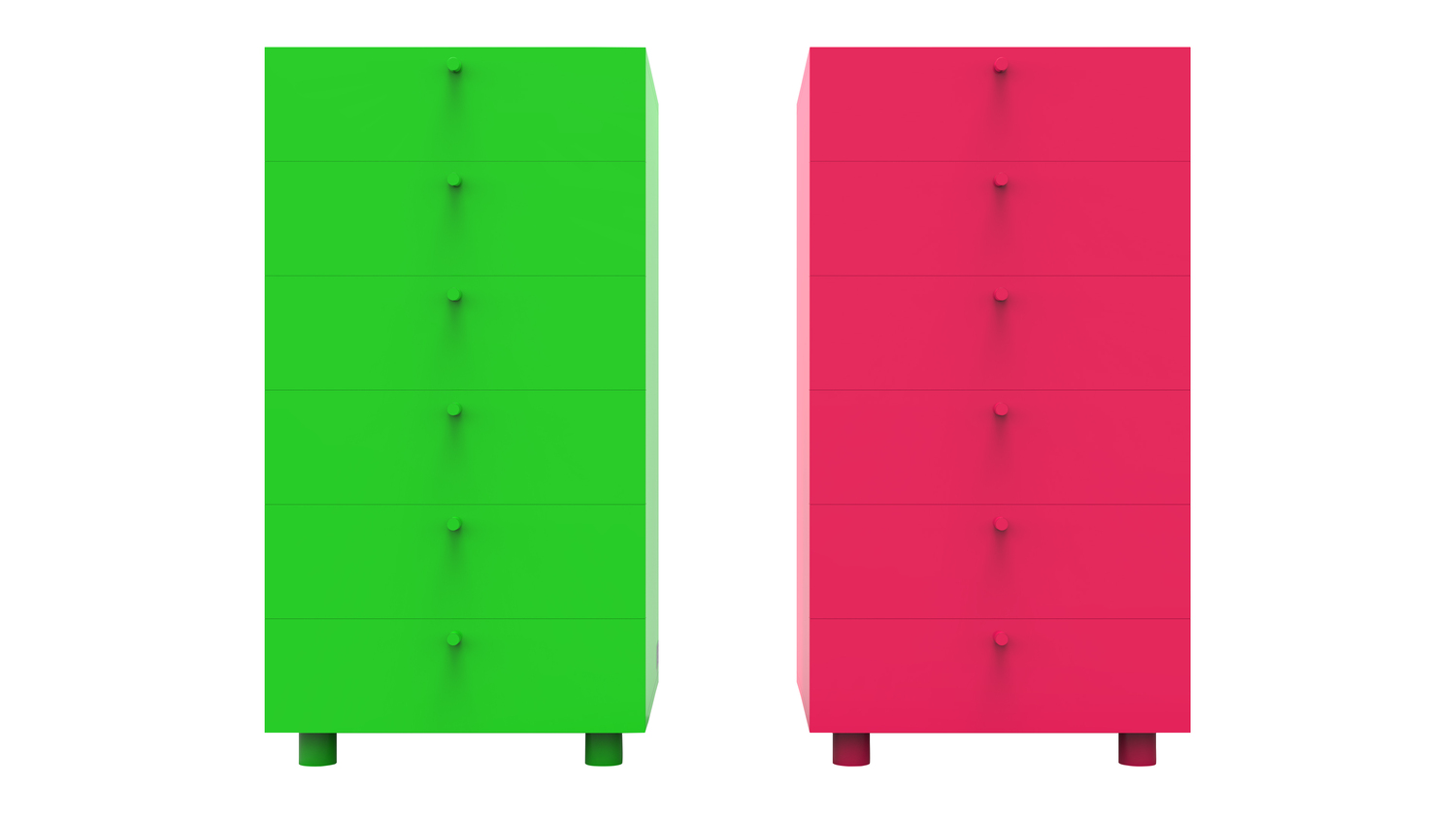 Cappellini Комод Colombia 40 Fluo от Cappellini