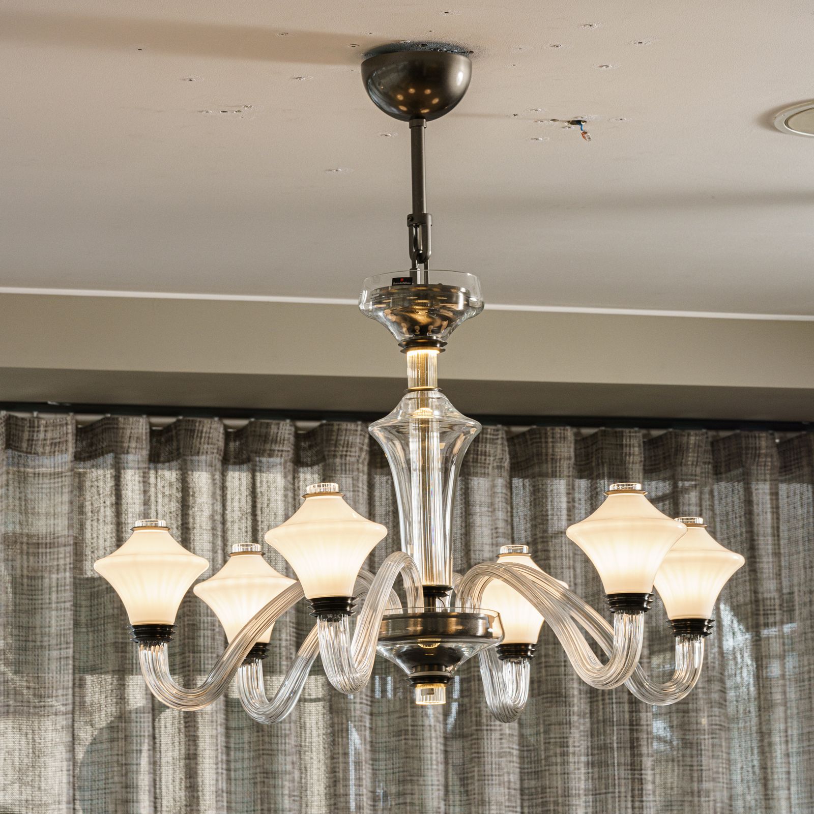 Barovier & Toso Люстра на 6 ламп Metropolis 5720 от Barovier & Toso — в интерьере