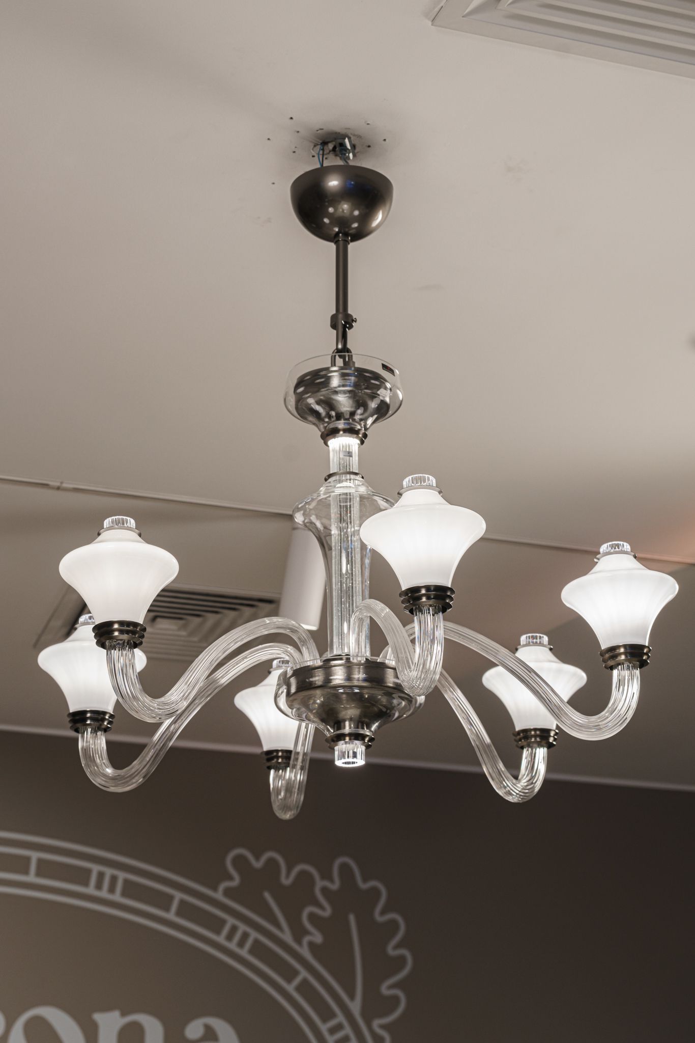 Barovier & Toso Люстра на 6 ламп Metropolis 5720 от Barovier & Toso — в интерьере