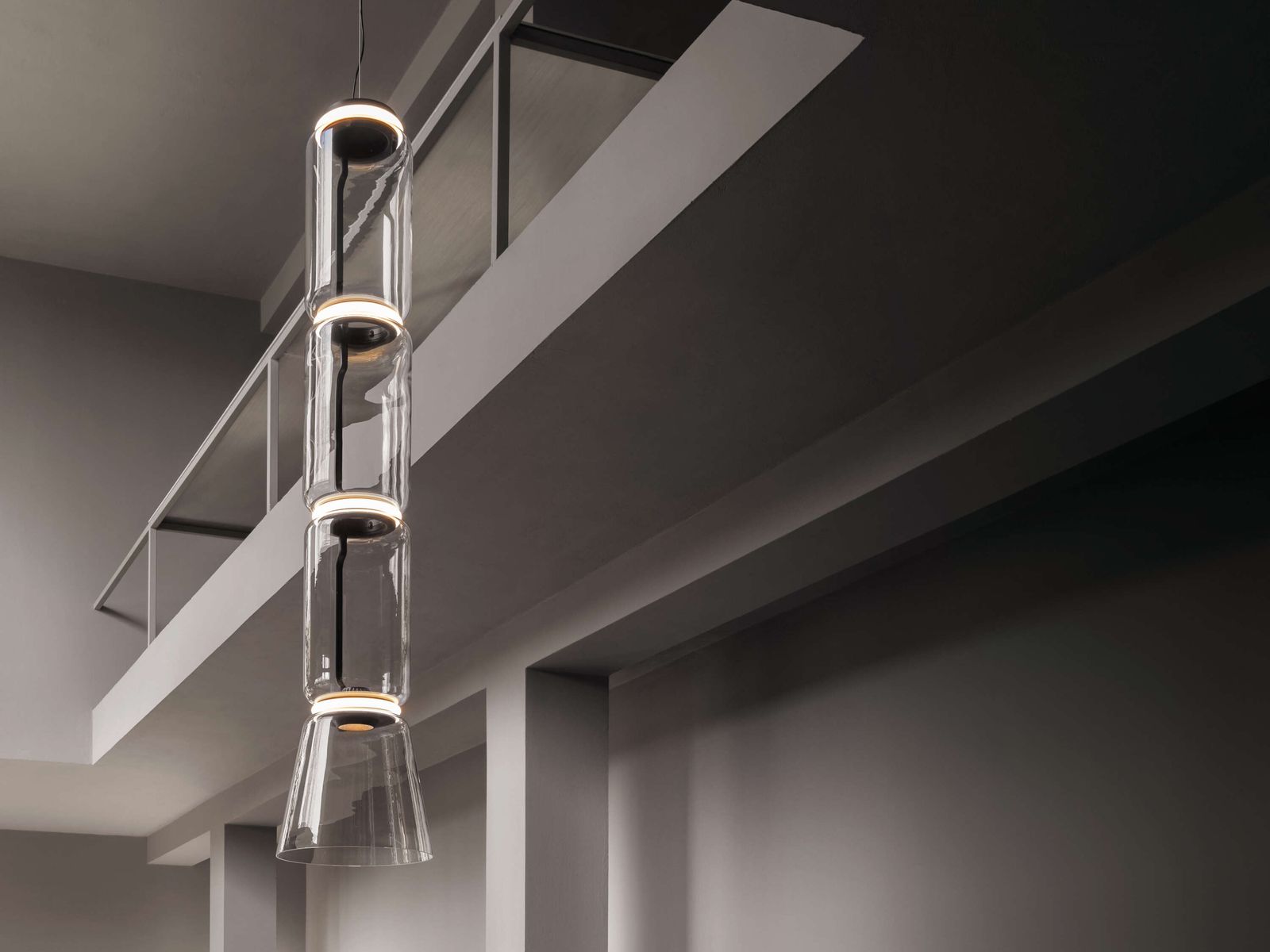 Flos Подвесной светильник Noctambule Suspension Cylinder Cone от Flos — в интерьере