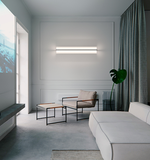 Vibia Бра Kontorno 6414 от Vibia — в интерьере