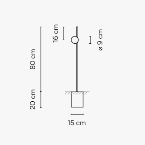 Vibia Садово-парковый светильник June 4780/4785 от Vibia