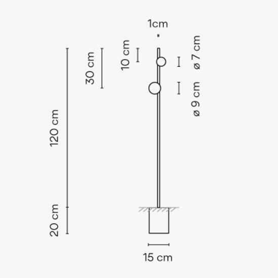 Vibia Садово-парковый светильник June 4780/4785 от Vibia