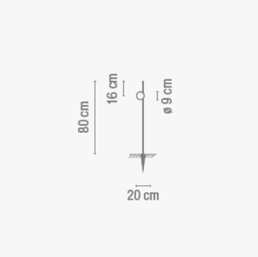 Vibia Садово-парковый светильник June 4780/4785 от Vibia