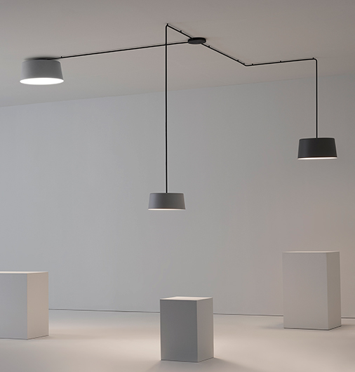 Vibia Подвесной светильник Tube от Vibia — в интерьере