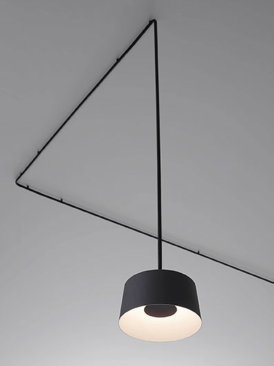 Vibia Подвесной светильник Tube от Vibia — в интерьере