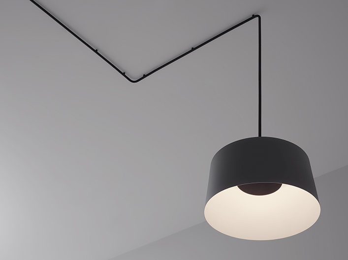 Vibia Подвесной светильник Tube от Vibia — в интерьере
