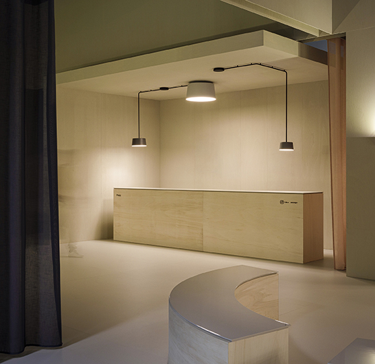 Vibia Подвесной светильник Tube от Vibia — в интерьере