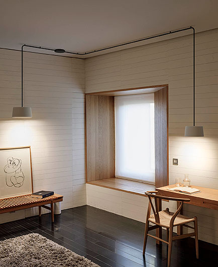 Vibia Подвесной светильник Tube от Vibia — в интерьере