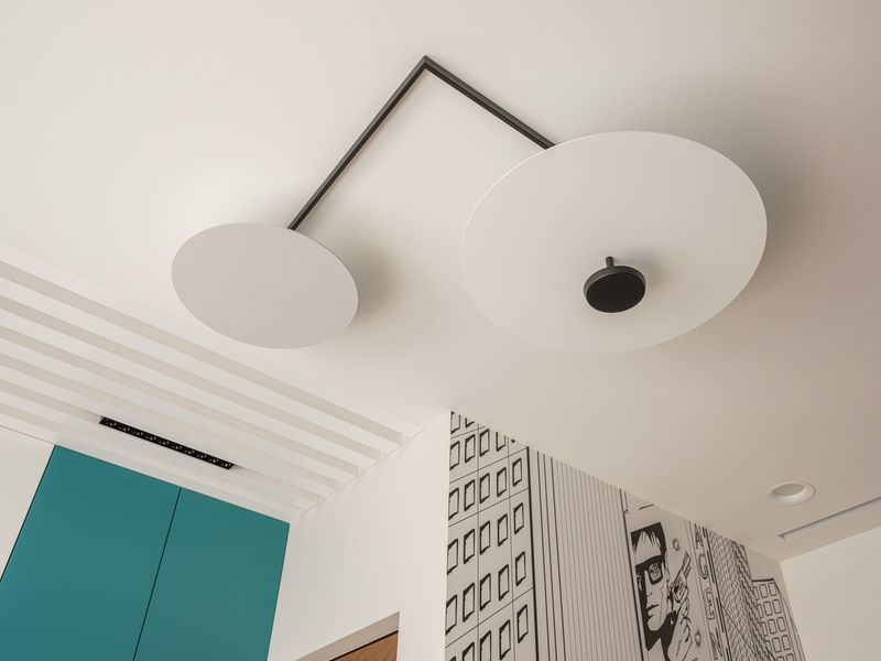 Vibia Потолочный светильник Flat 5910 от Vibia — в интерьере