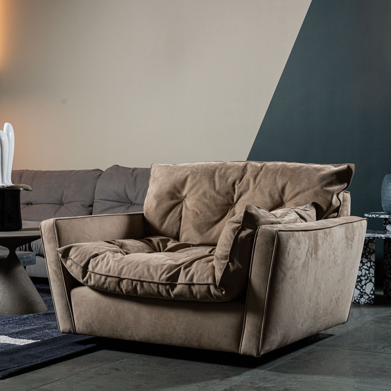 Baxter Кресло Sorrento Kashmir Miel от Baxter — в интерьере