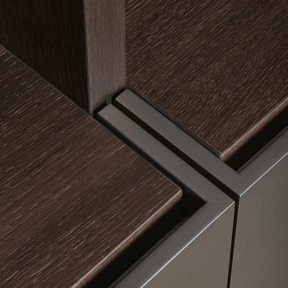 Poliform Стеллаж Wall System от Poliform — в интерьере
