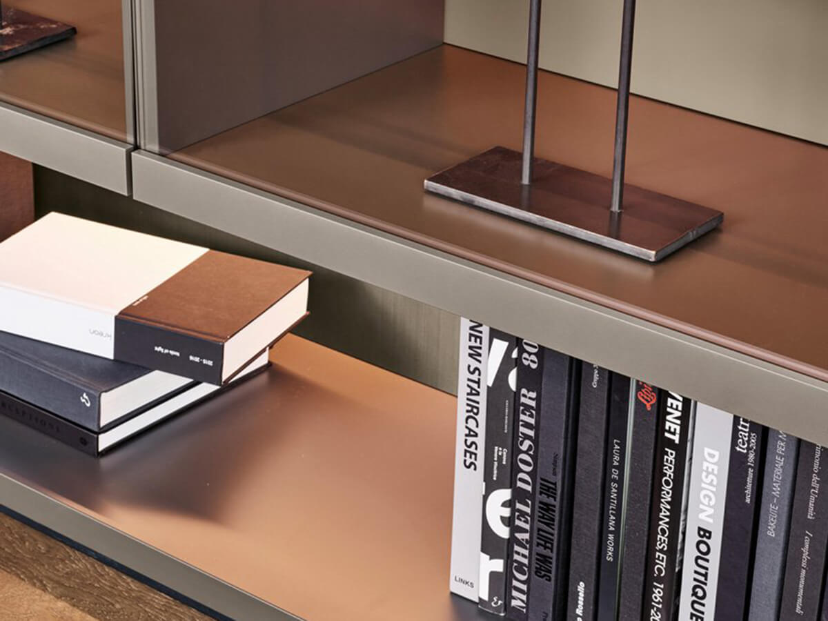 Poliform Стеллаж Wall System от Poliform — в интерьере