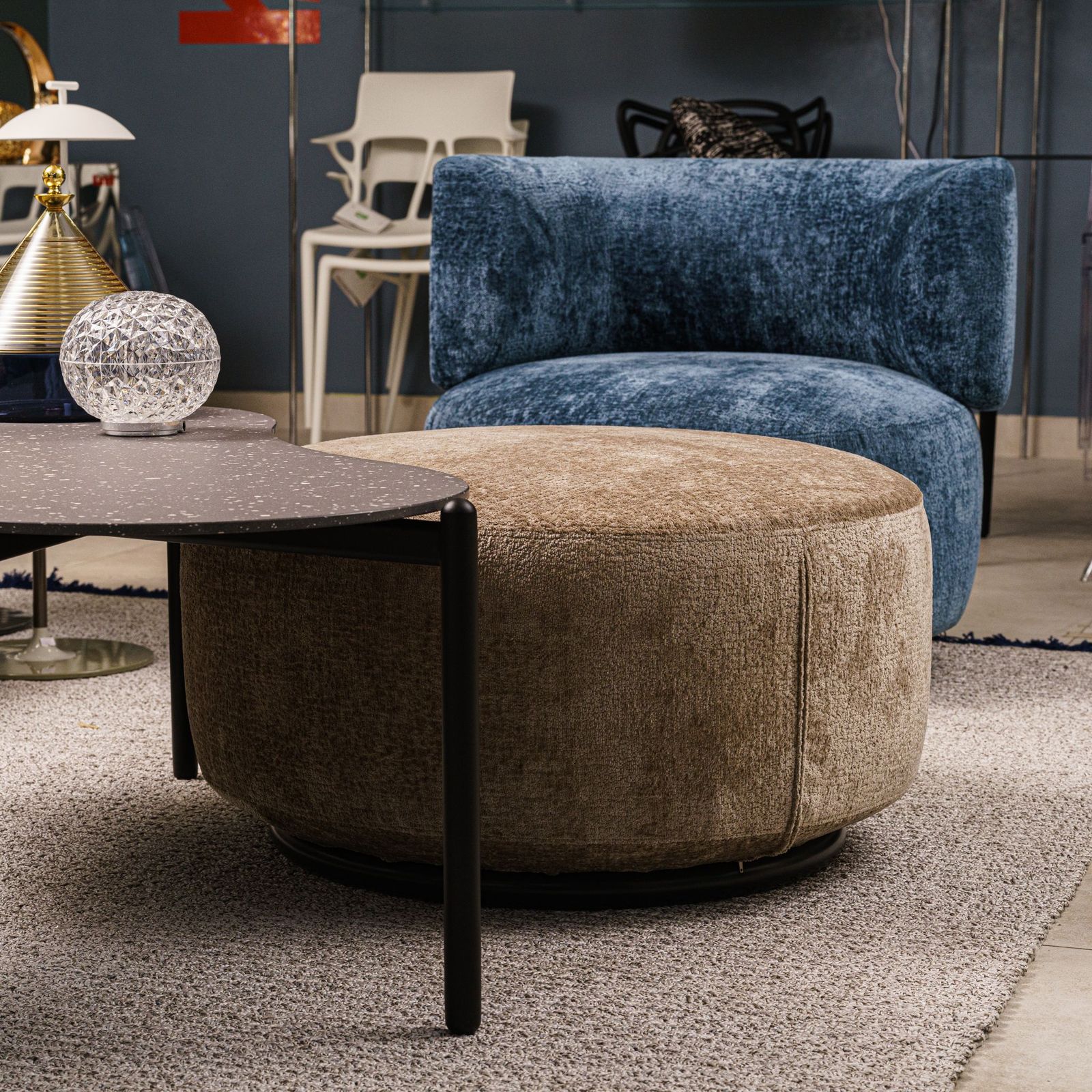 Kartell Пуф K-WAIT от Kartell — в интерьере