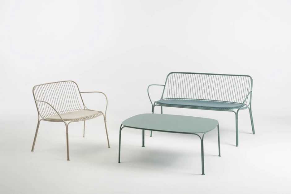Kartell Уличный диван Hiray от Kartell — в интерьере