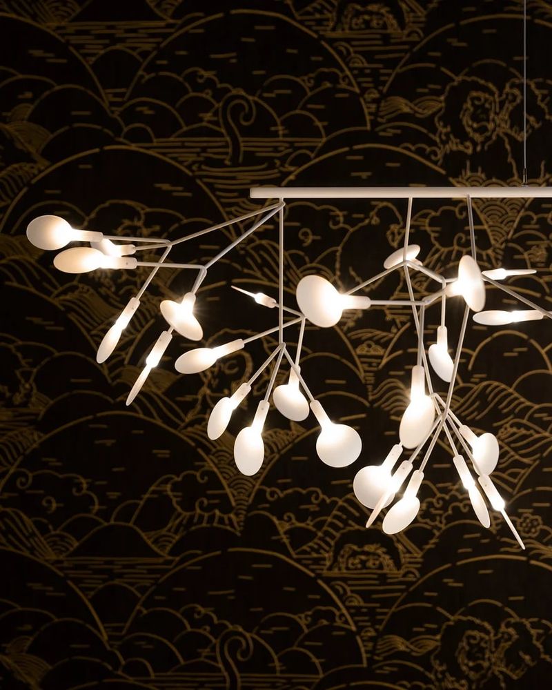 Moooi Люстра Heracleum III Linear от Moooi — в интерьере