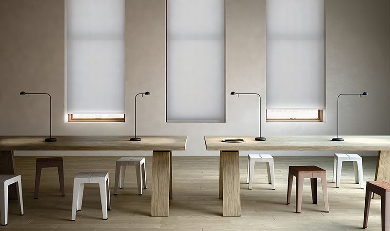 Vibia Настольная лампа Pin 1655 Black от Vibia — в интерьере