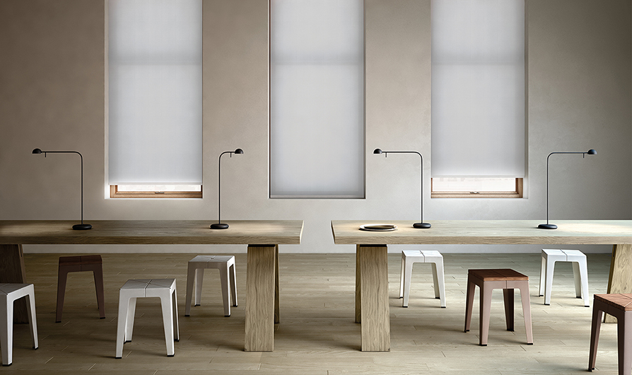 Vibia Настольная лампа Pin 1655 Black от Vibia — в интерьере