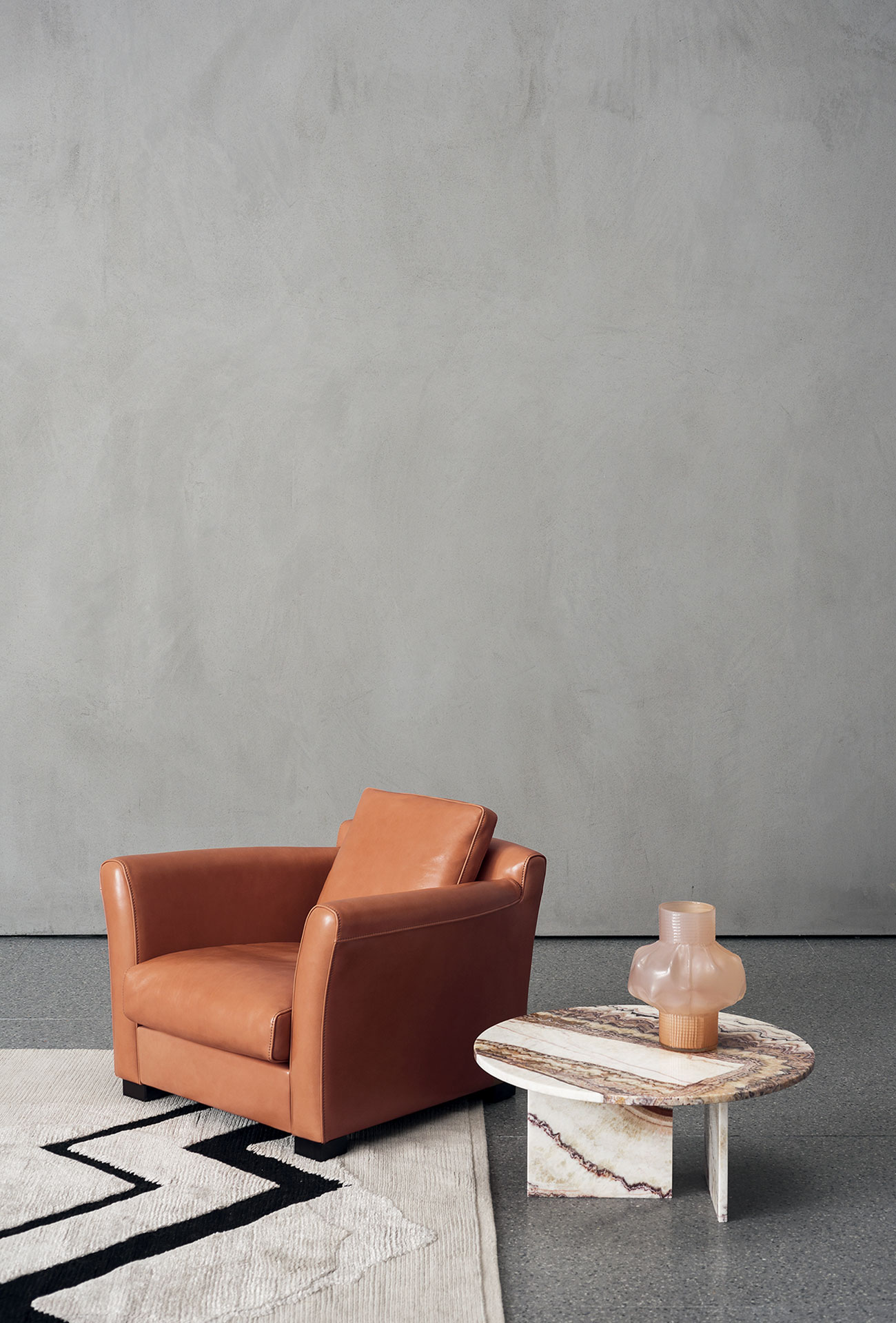 Baxter Журнальный столик Tebe Onyx Brioche 70 от Baxter — в интерьере