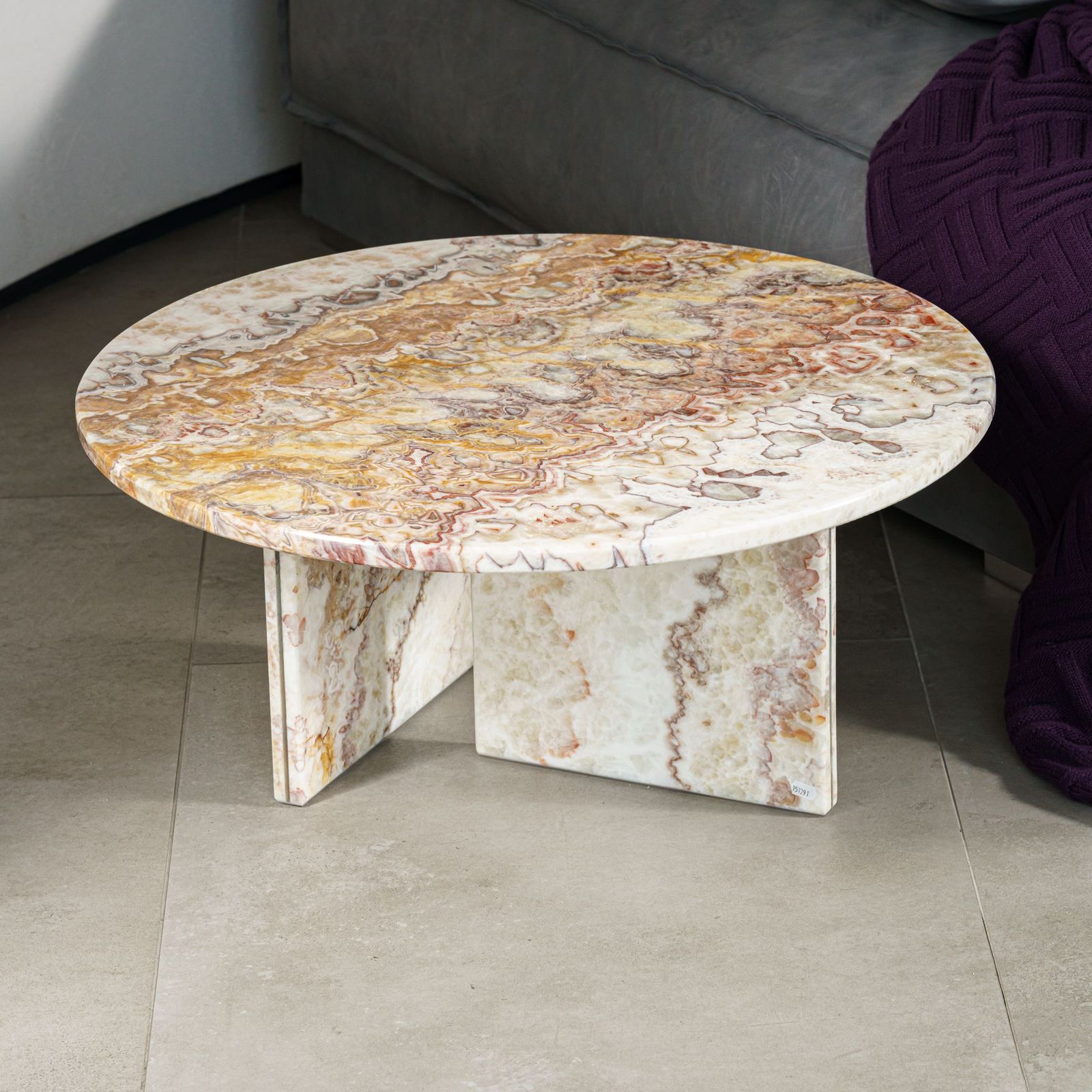 Baxter Журнальный столик Tebe Onyx Brioche 70 от Baxter — в интерьере