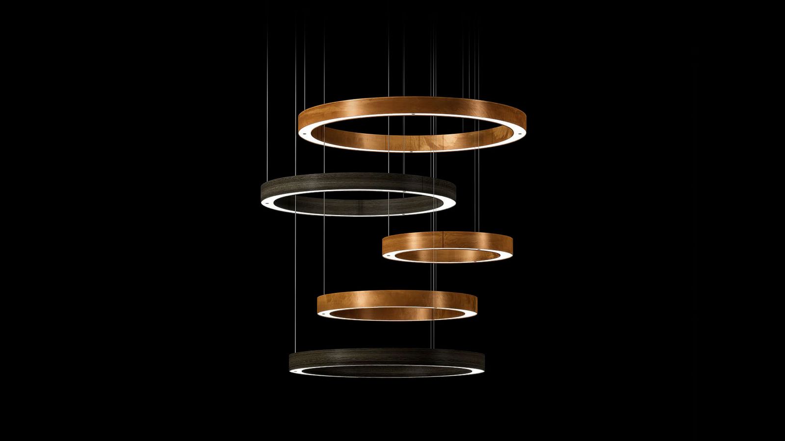 Henge Подвесной светильник Light Ring Multimateric от Henge — в интерьере