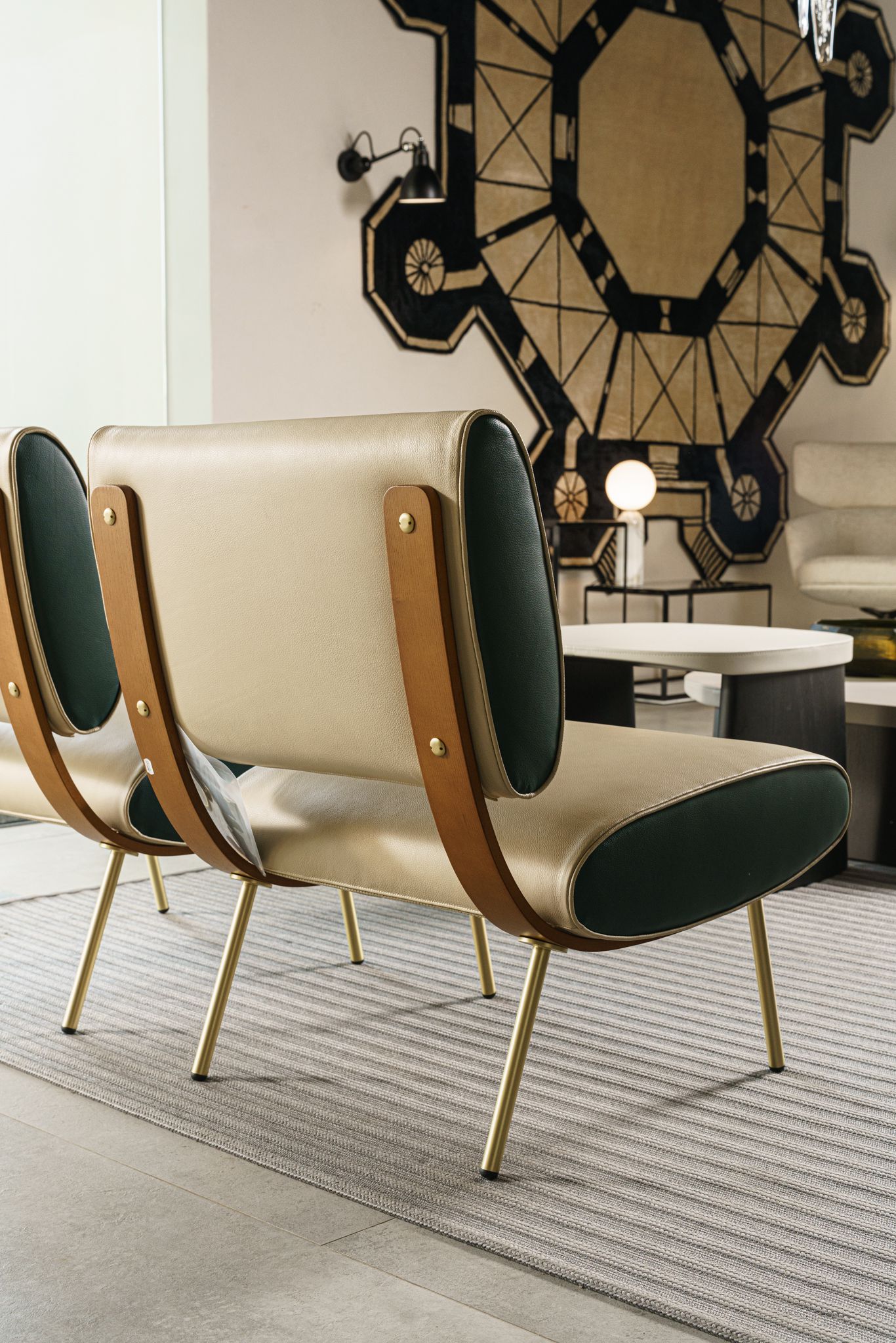 Molteni&C Кресло Round S1222/PD544 GIO PONTI от Molteni & C — в интерьере