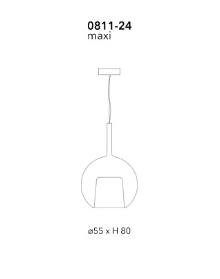 Penta Подвесной светильник Glo maxi 0811-24 от Penta