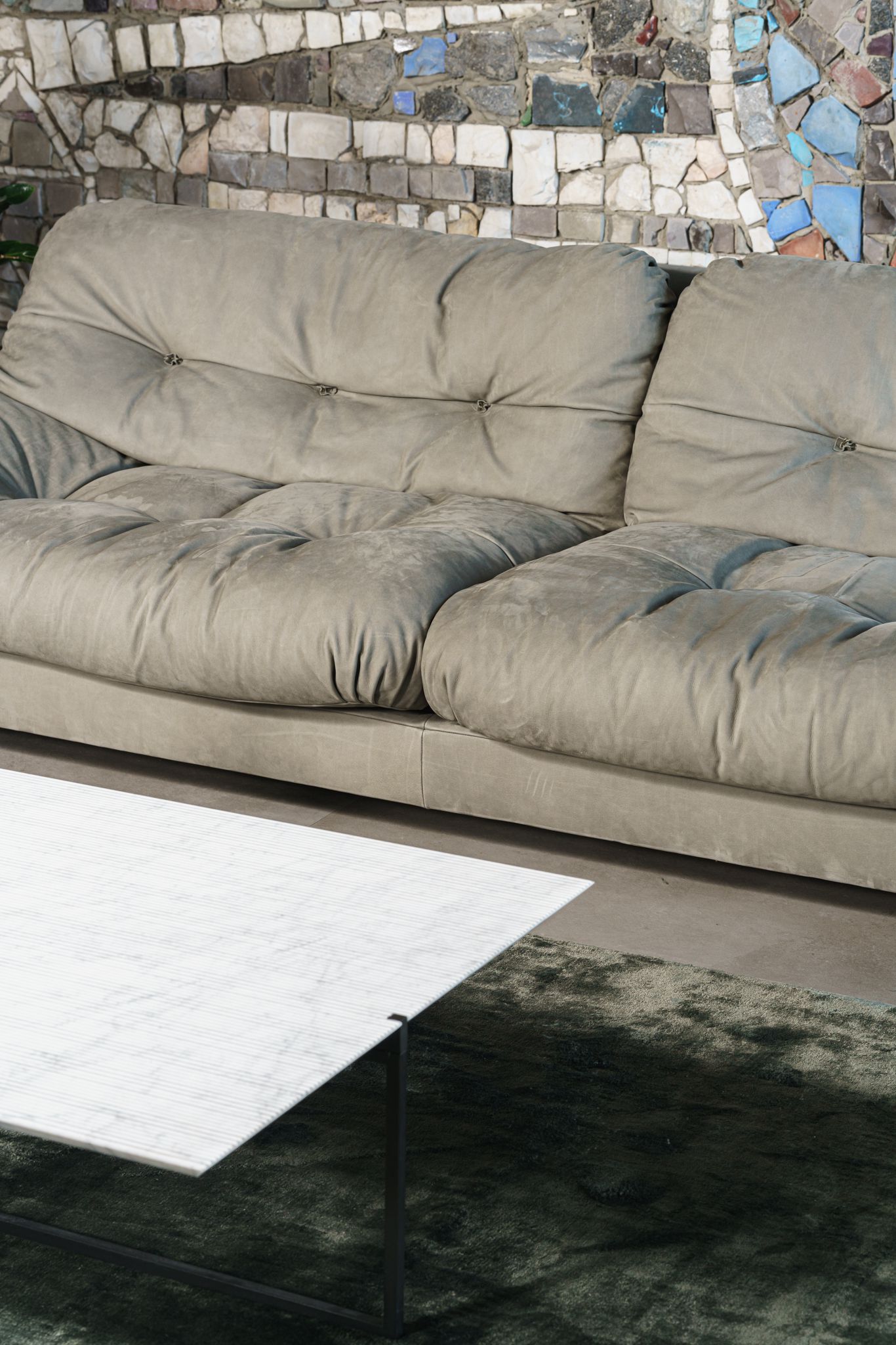 Baxter Диван двухместный Milano Kashmir Mousse от Baxter — в интерьере