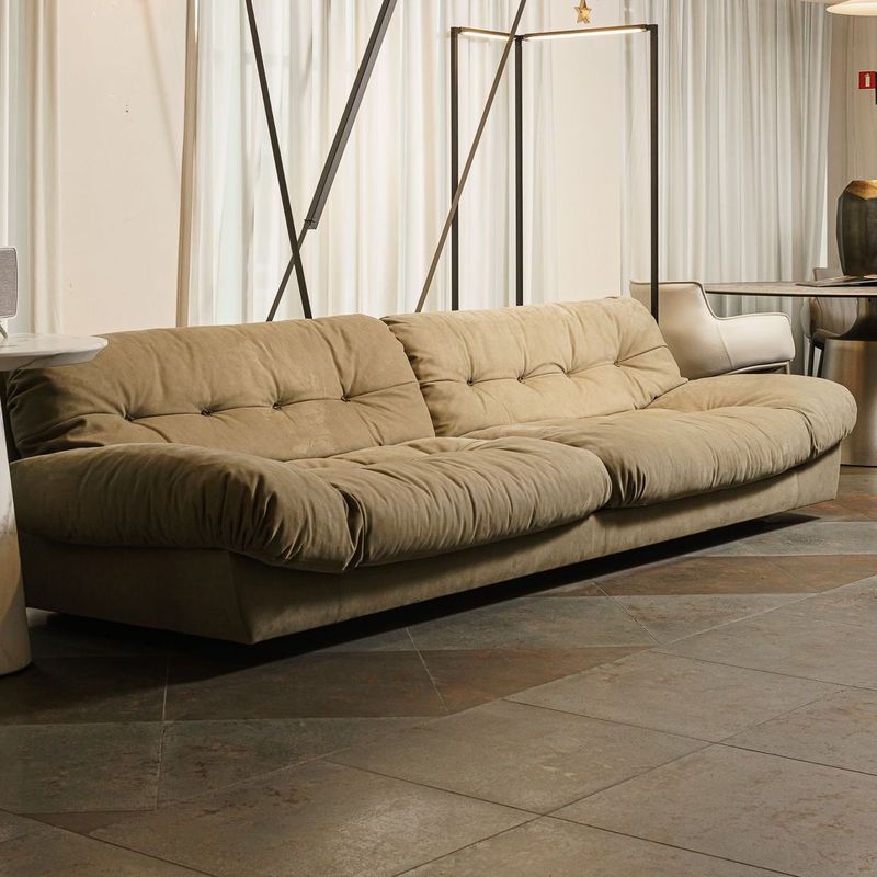 Baxter Диван трехместный Milano Kashmir Mimetique от Baxter — в интерьере