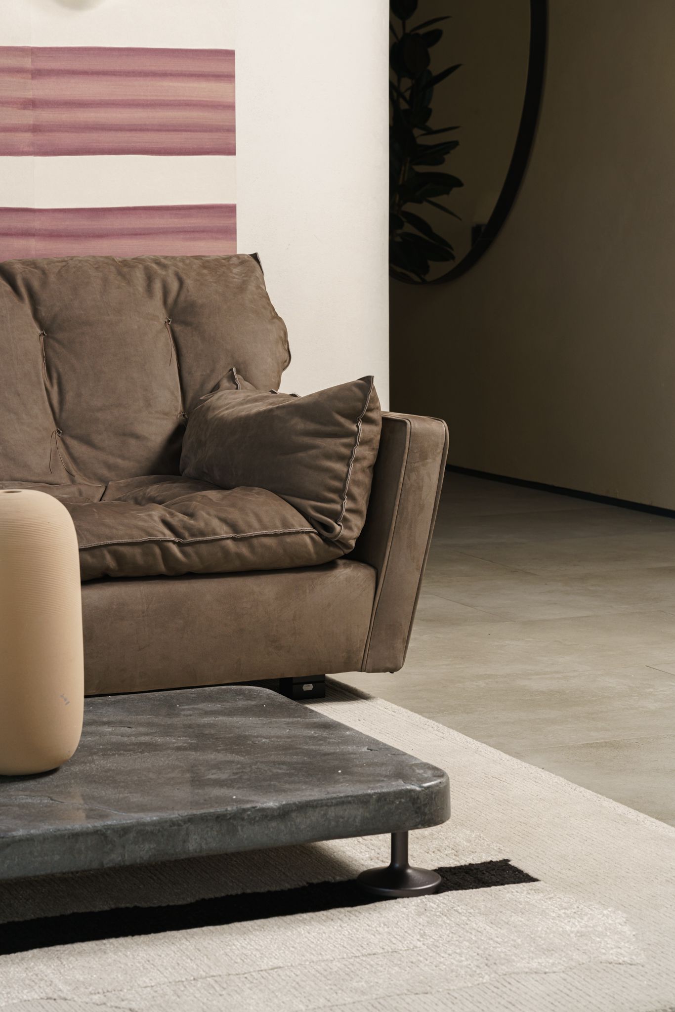 Baxter Диван трехместный Sorrento Kashmir Boue от Baxter — в интерьере