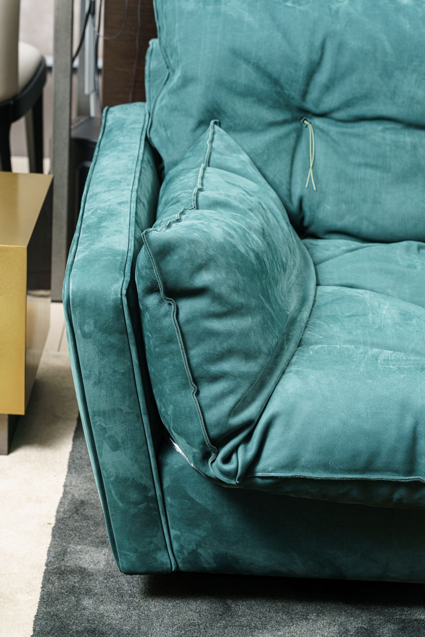Baxter Двухместный диван Sorrento Kashmir Jade от Baxter — в интерьере
