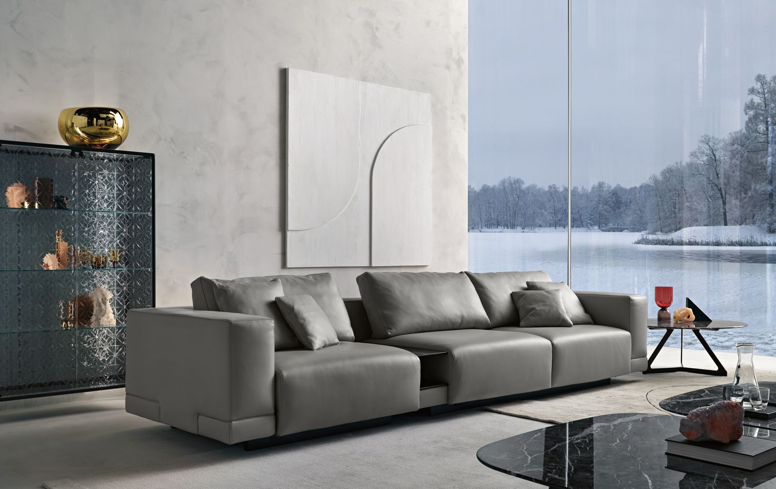 Fiam Диван Carrara от Fiam — в интерьере
