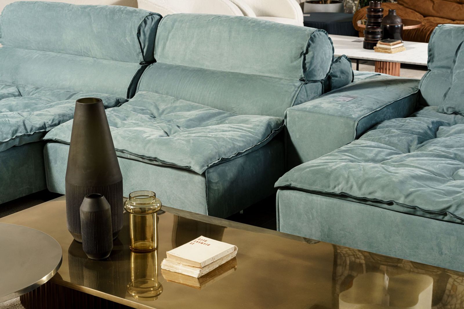 Baxter Модульный диван Miami Soft Kashmir Sucre от Baxter — в интерьере