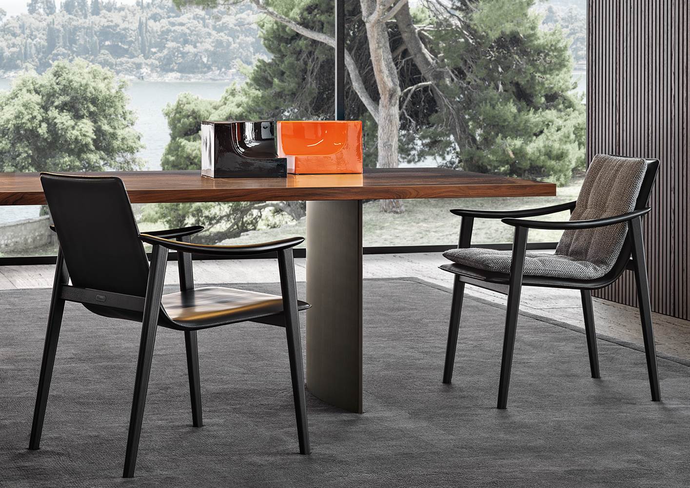 Minotti Стул Fynn "Dining" от Minotti — в интерьере