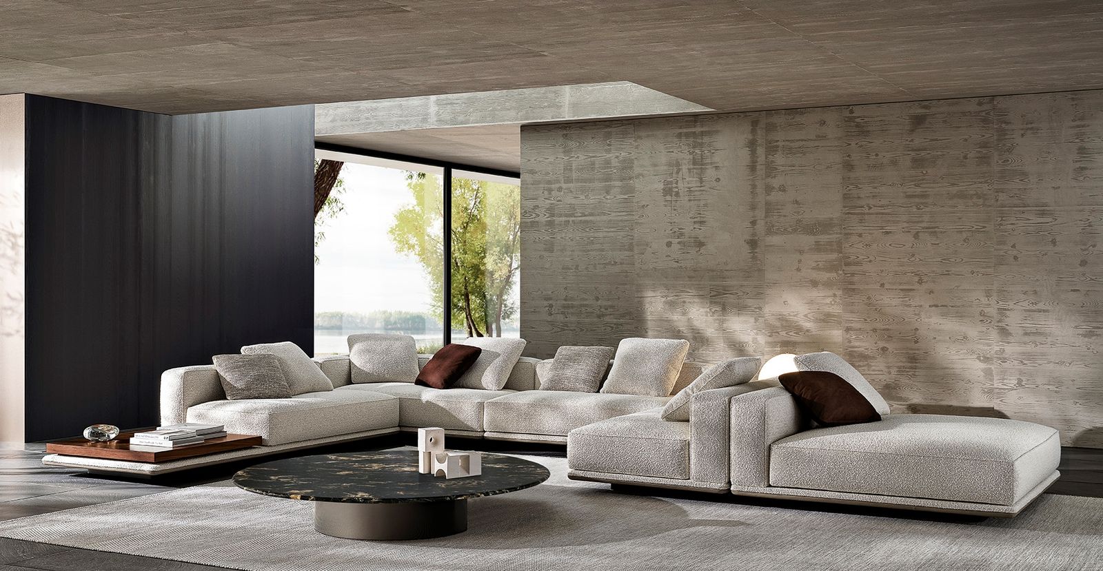 Minotti Диван Horizonte от Minotti — в интерьере