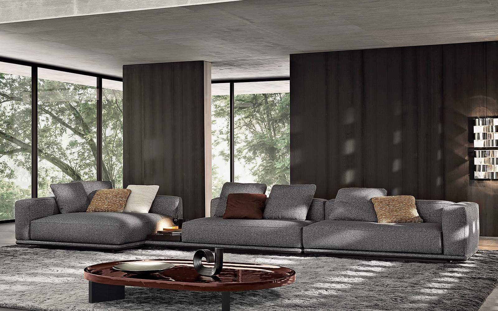 Minotti Диван Horizonte от Minotti — в интерьере