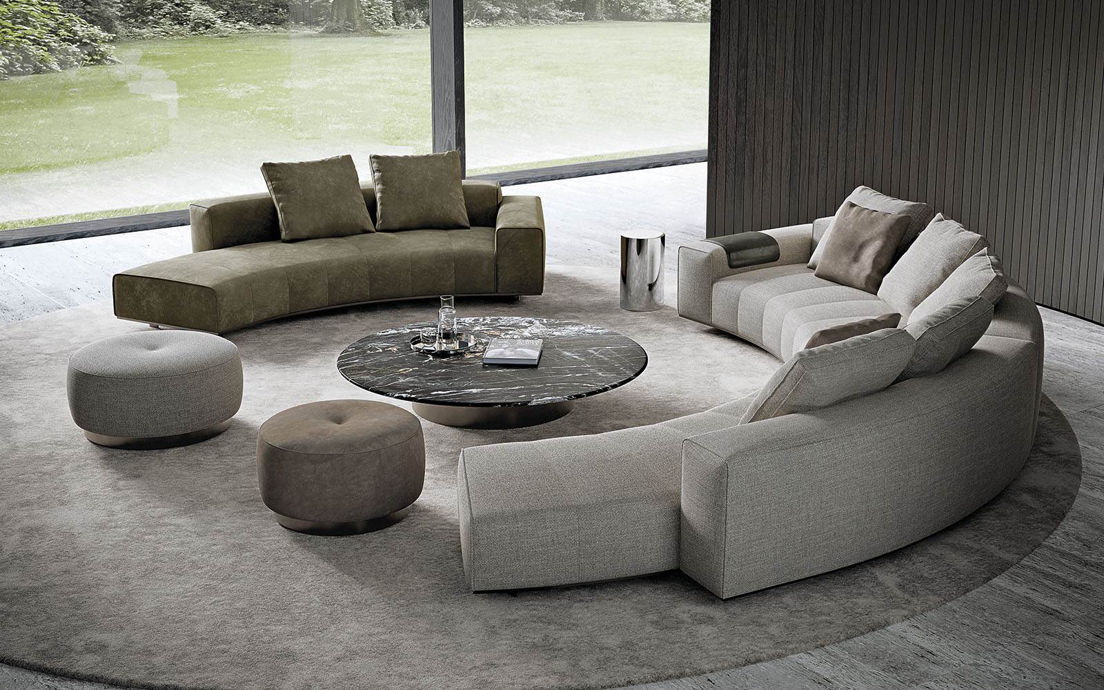Minotti Диван Goodman от Minotti — в интерьере