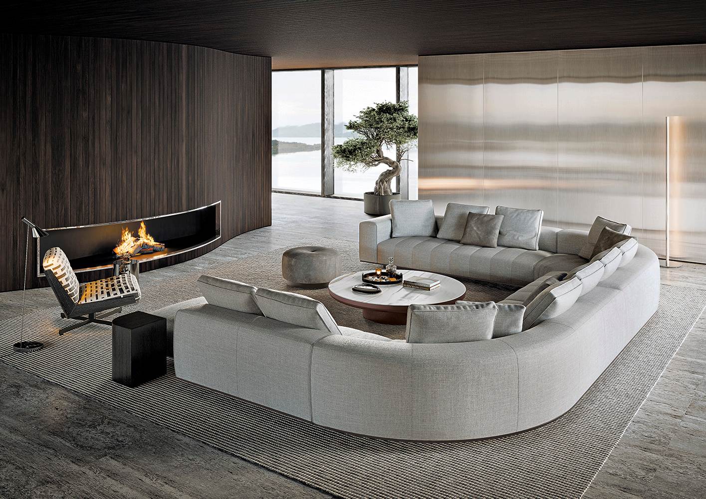 Minotti Диван Goodman от Minotti — в интерьере