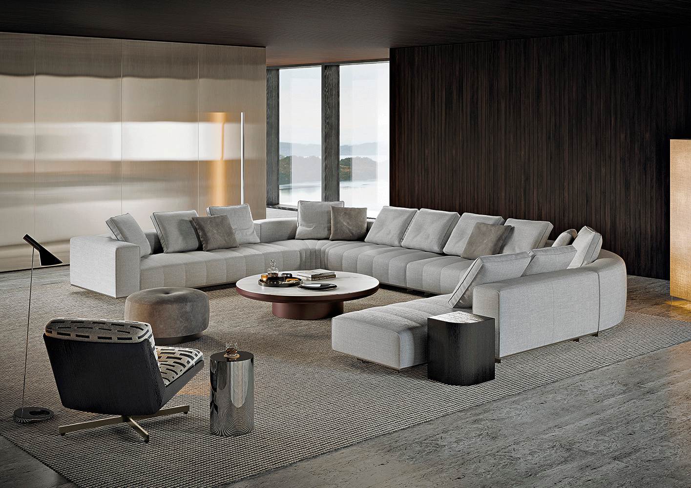 Minotti Диван Goodman от Minotti — в интерьере