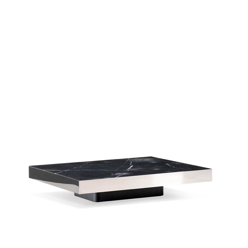 Minotti Журнальный столик Solid Steel от Minotti