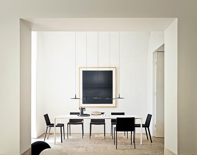 Vibia Подвесной светильник Skan 0270 Black от Vibia — в интерьере