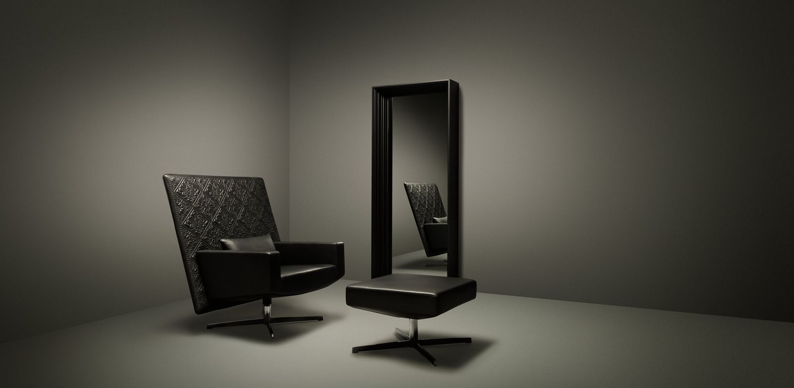 Moooi Пуф Jackson от Moooi — в интерьере