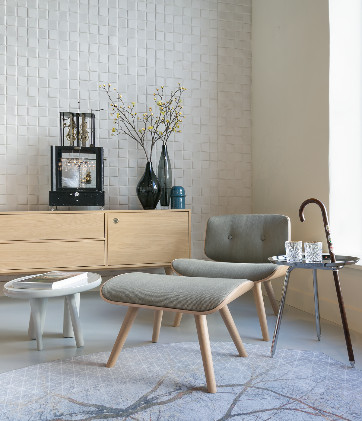 Moooi Пуф Nut от Moooi — в интерьере
