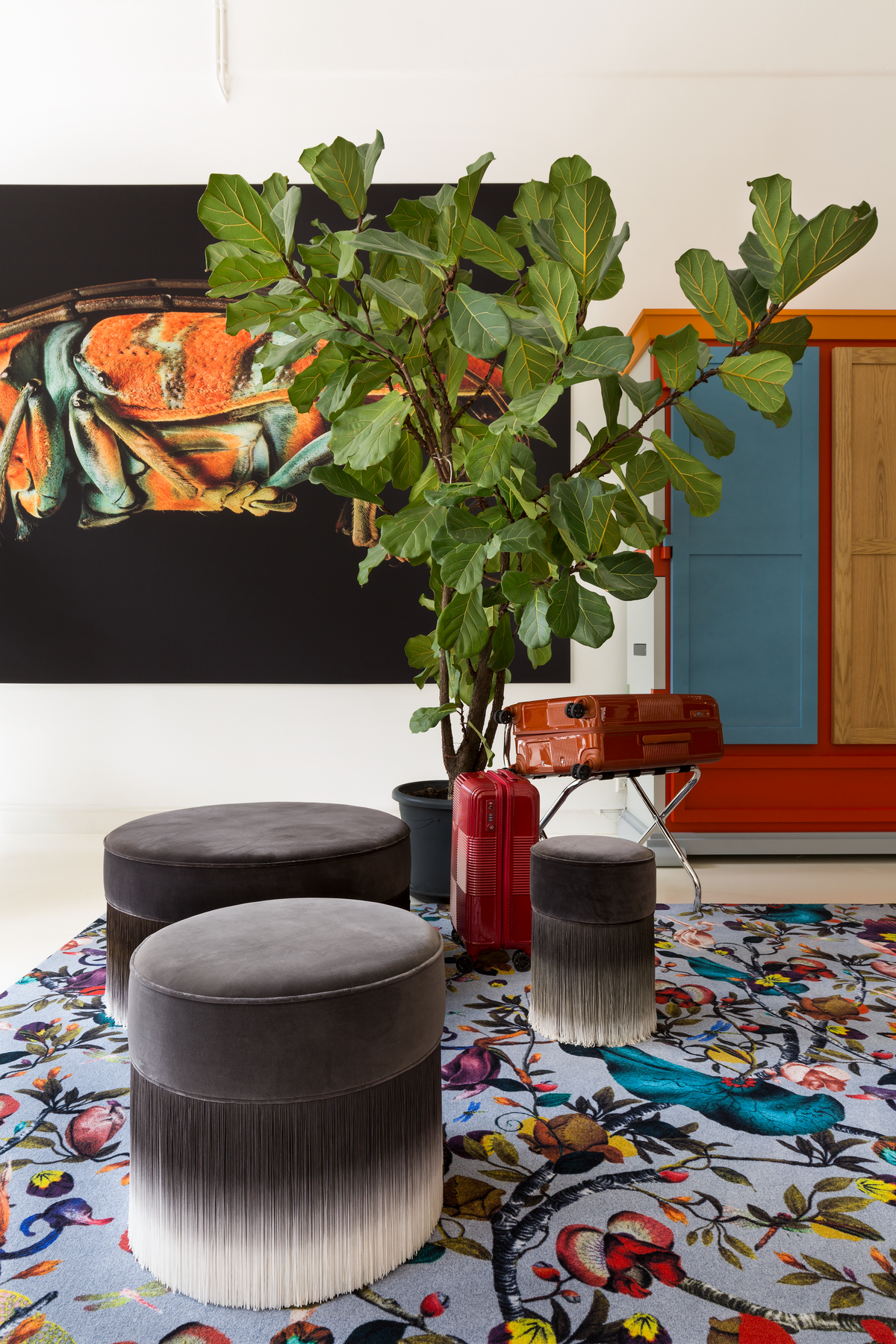 Moooi Пуф Amami от Moooi — в интерьере