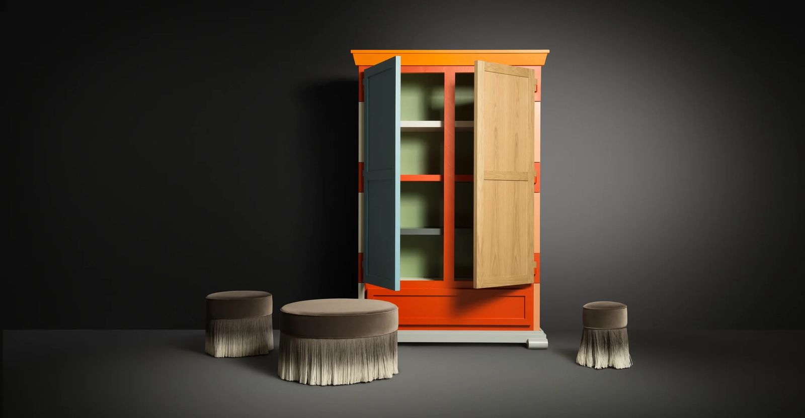 Moooi Пуф Amami от Moooi — в интерьере