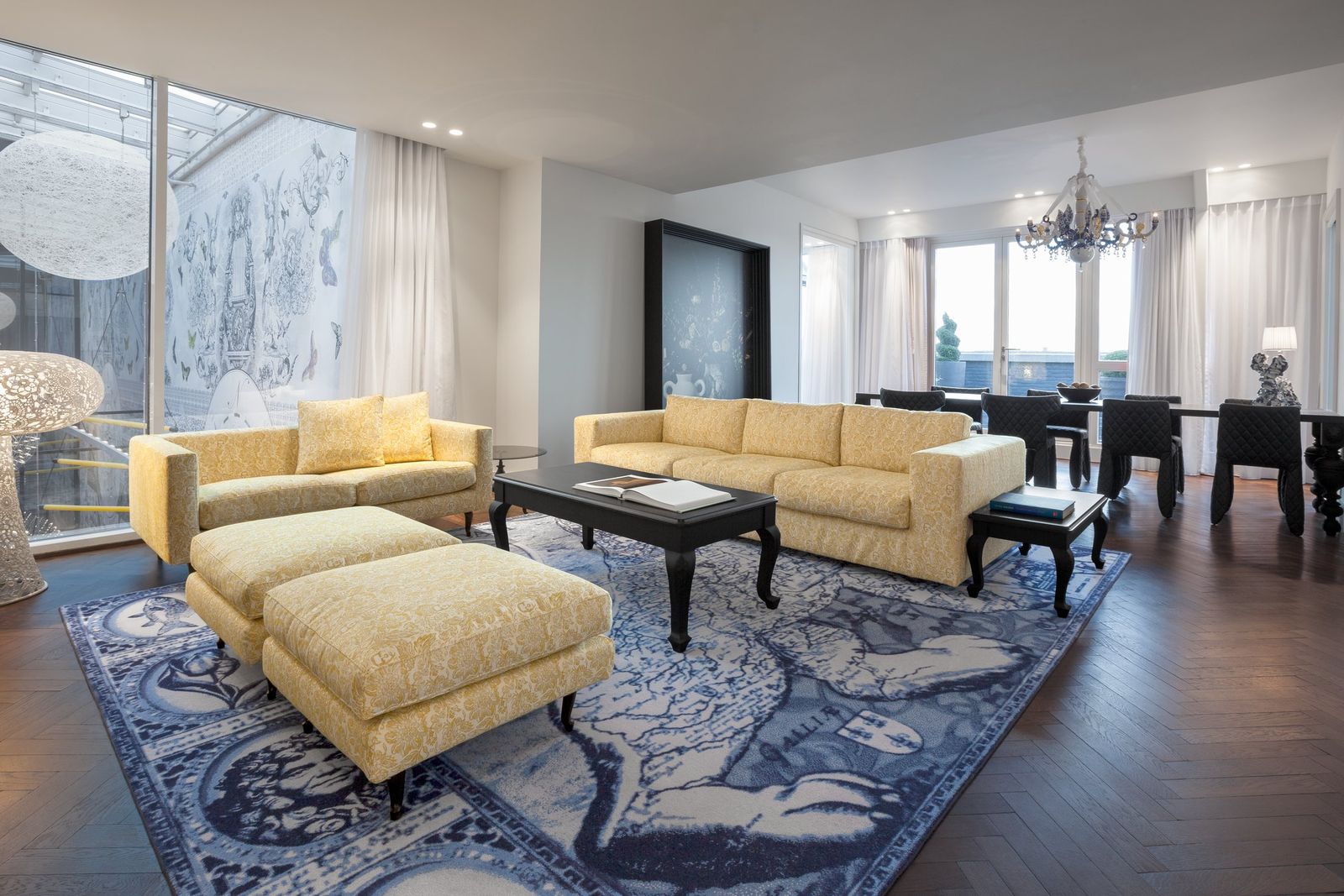 Moooi Пуф Boutique от Moooi — в интерьере